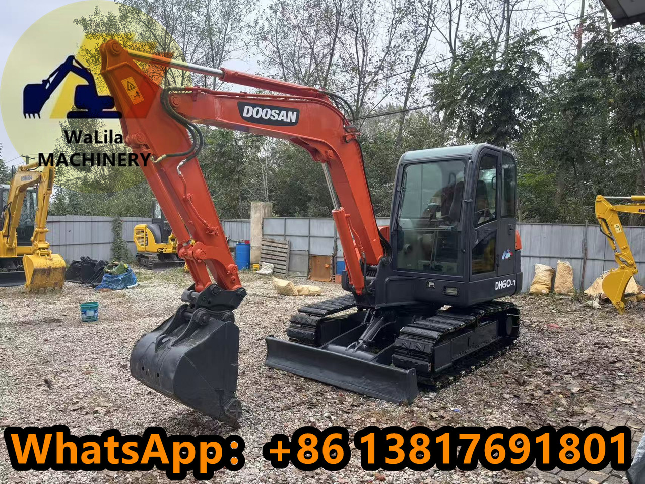 DOOSAN DH60-7 - حفارة مصغرة: صور 5 DOOSAN DH60-7 - حفارة مصغرة: صور 5