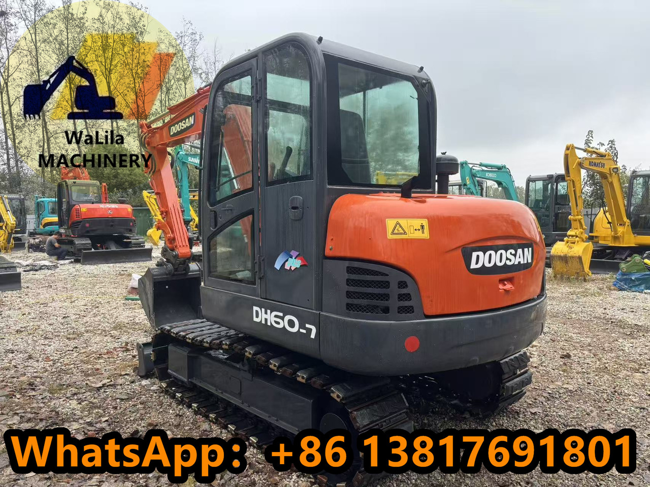 DOOSAN DH60 - حفارة مصغرة: صور 3 DOOSAN DH60 - حفارة مصغرة: صور 3