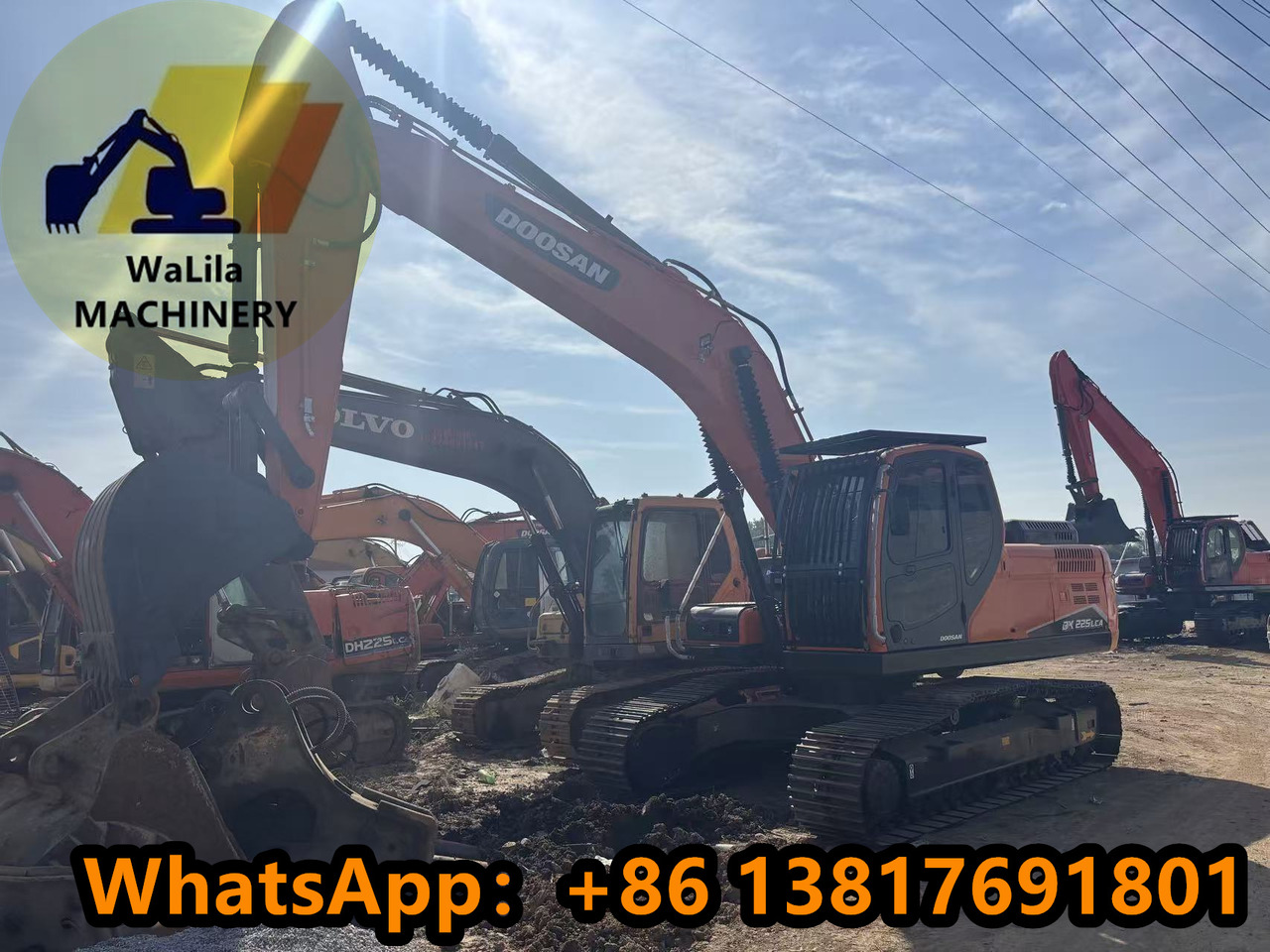 DOOSAN DX225LCA - حفارات زحافة: صور 2 DOOSAN DX225LCA - حفارات زحافة: صور 2