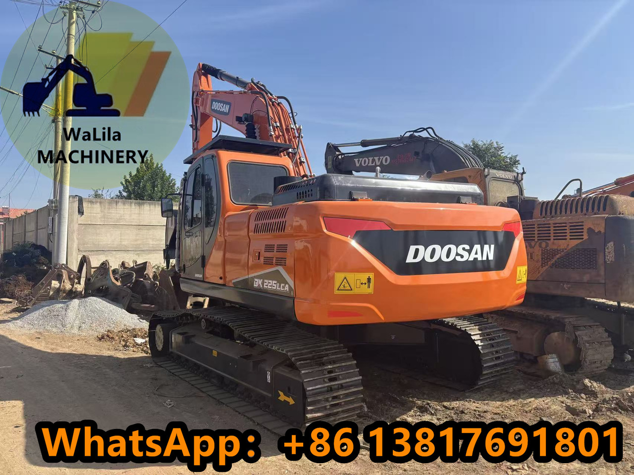 DOOSAN DX225LCA - حفارات زحافة: صور 1 DOOSAN DX225LCA - حفارات زحافة: صور 1