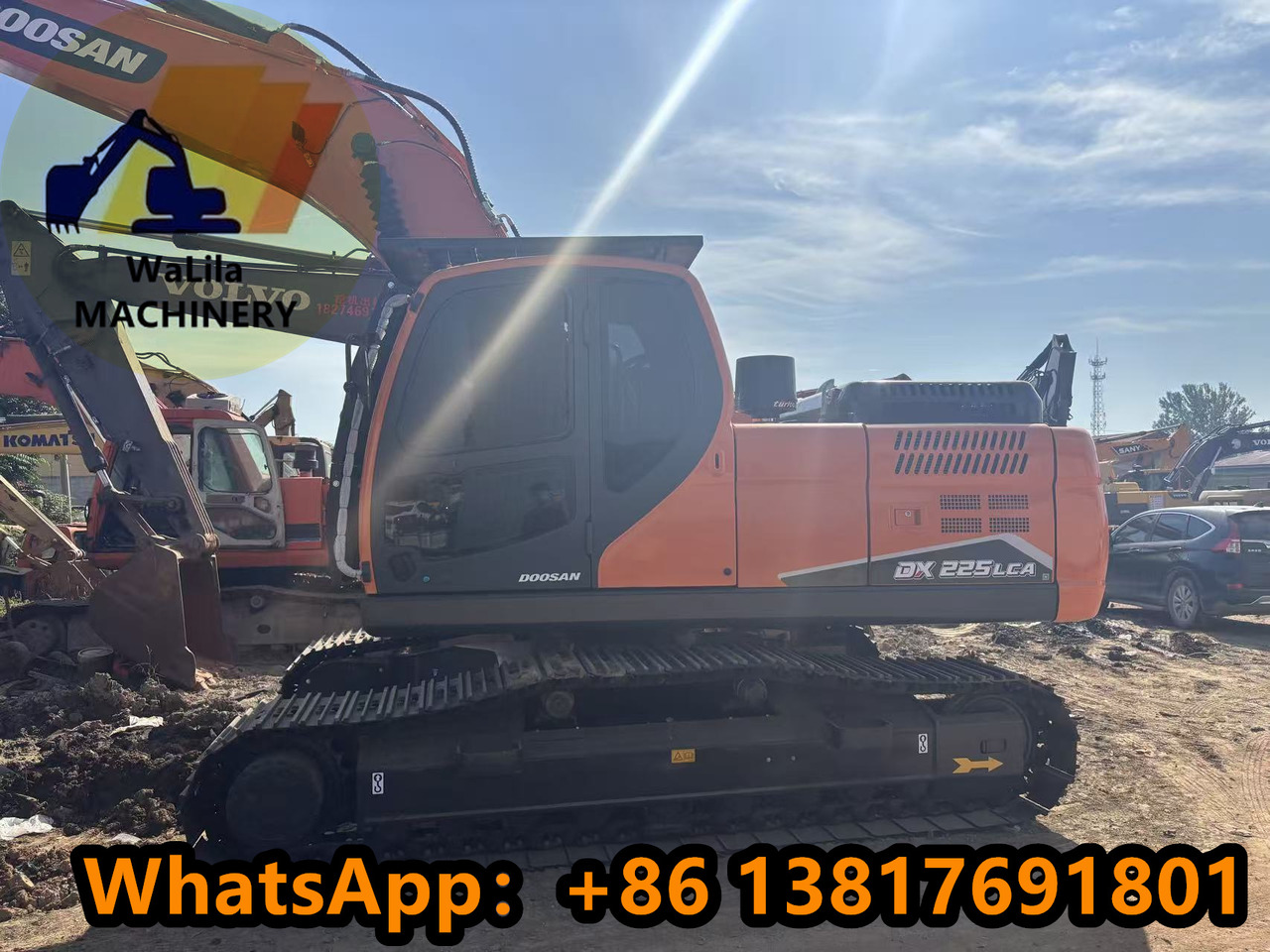 DOOSAN DX225LCA - حفارات زحافة: صور 1 DOOSAN DX225LCA - حفارات زحافة: صور 1