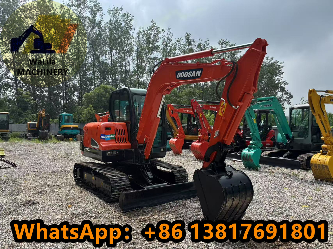DOOSAN DX60-9 - حفارة مصغرة: صور 2 DOOSAN DX60-9 - حفارة مصغرة: صور 2