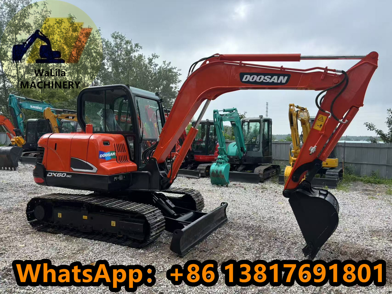 DOOSAN DX60-9 - حفارة مصغرة: صور 5 DOOSAN DX60-9 - حفارة مصغرة: صور 5