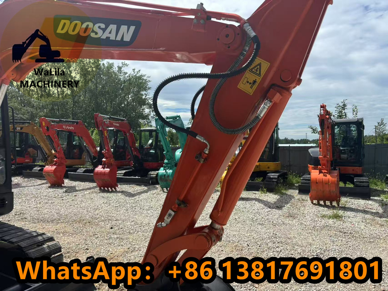 Doosan DH 55-7 DH55 (Good) - حفارة مصغرة: صور 5 Doosan DH 55-7 DH55 (Good) - حفارة مصغرة: صور 5