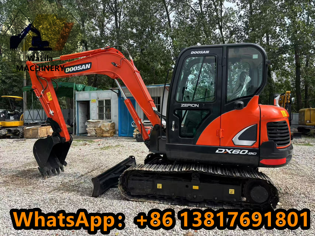 Doosan DX 60 - حفارة مصغرة: صور 5 Doosan DX 60 - حفارة مصغرة: صور 5