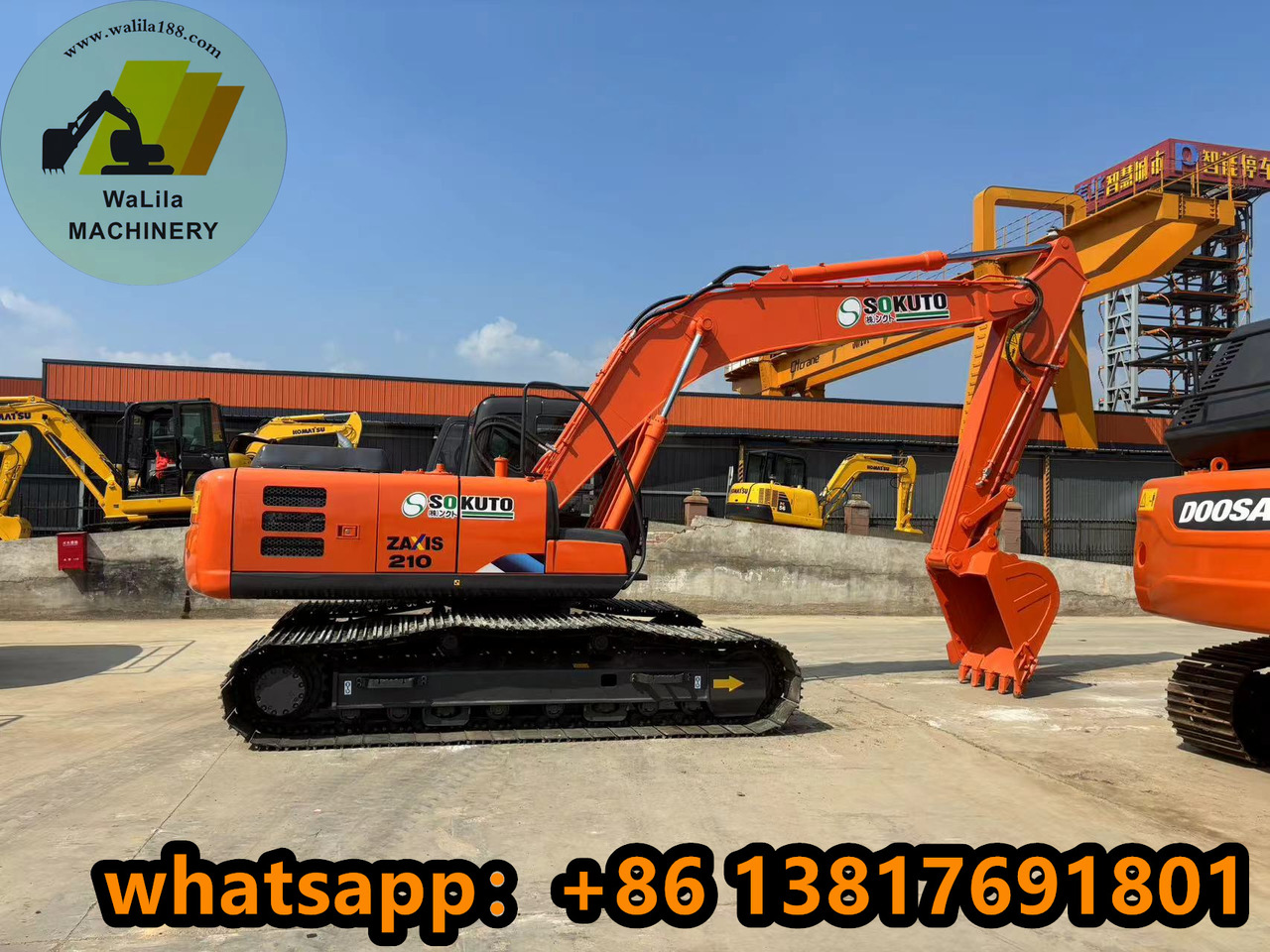 HITACHI ZX210-3G - حفارات زحافة: صور 1 HITACHI ZX210-3G - حفارات زحافة: صور 1