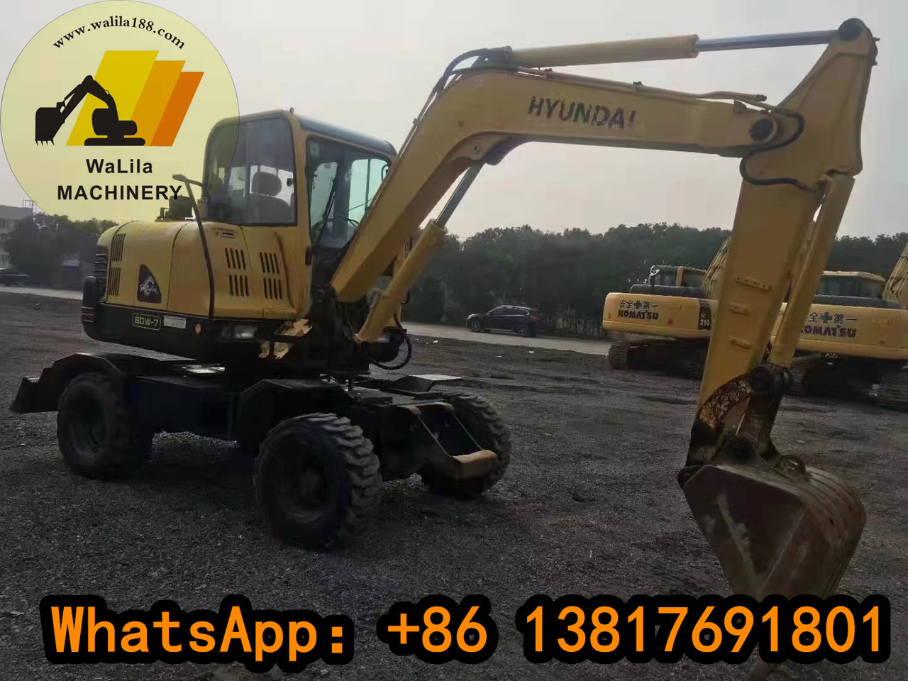 HYUNDAI R60W - حفارة مصغرة: صور 5 HYUNDAI R60W - حفارة مصغرة: صور 5
