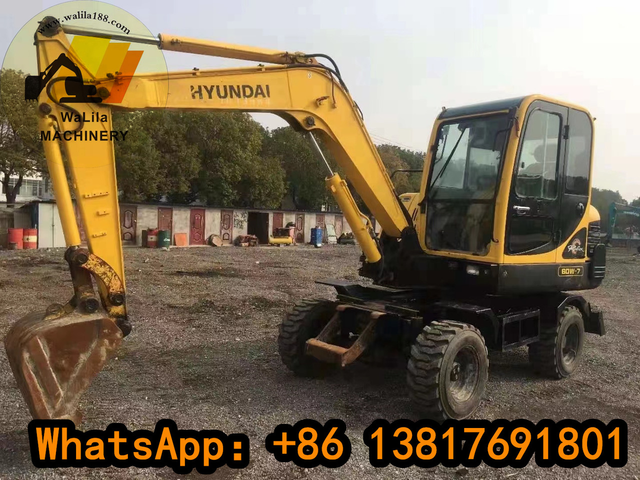 HYUNDAI R60W - حفارة مصغرة: صور 1 HYUNDAI R60W - حفارة مصغرة: صور 1
