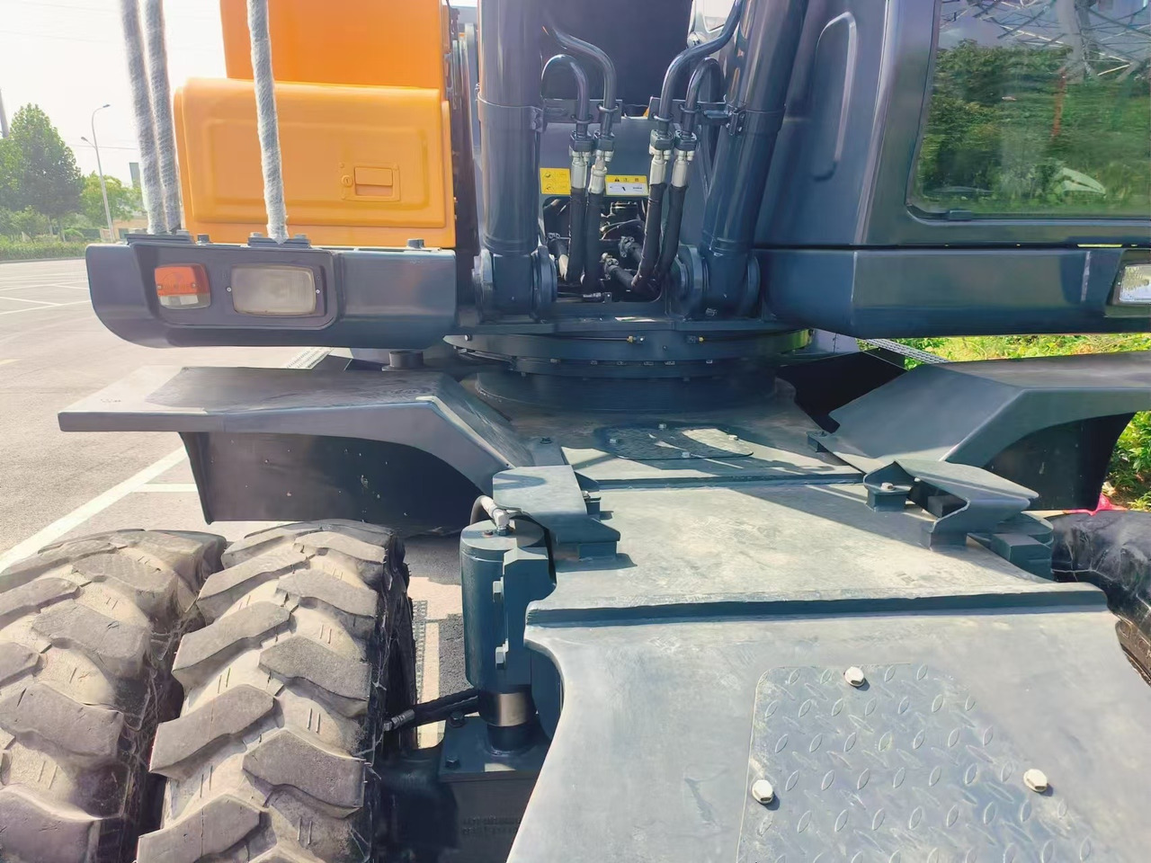 حفارة على عجلات Hyundai Korea imports Hyundai 210 Wheel excavator [ good ]: صور 7