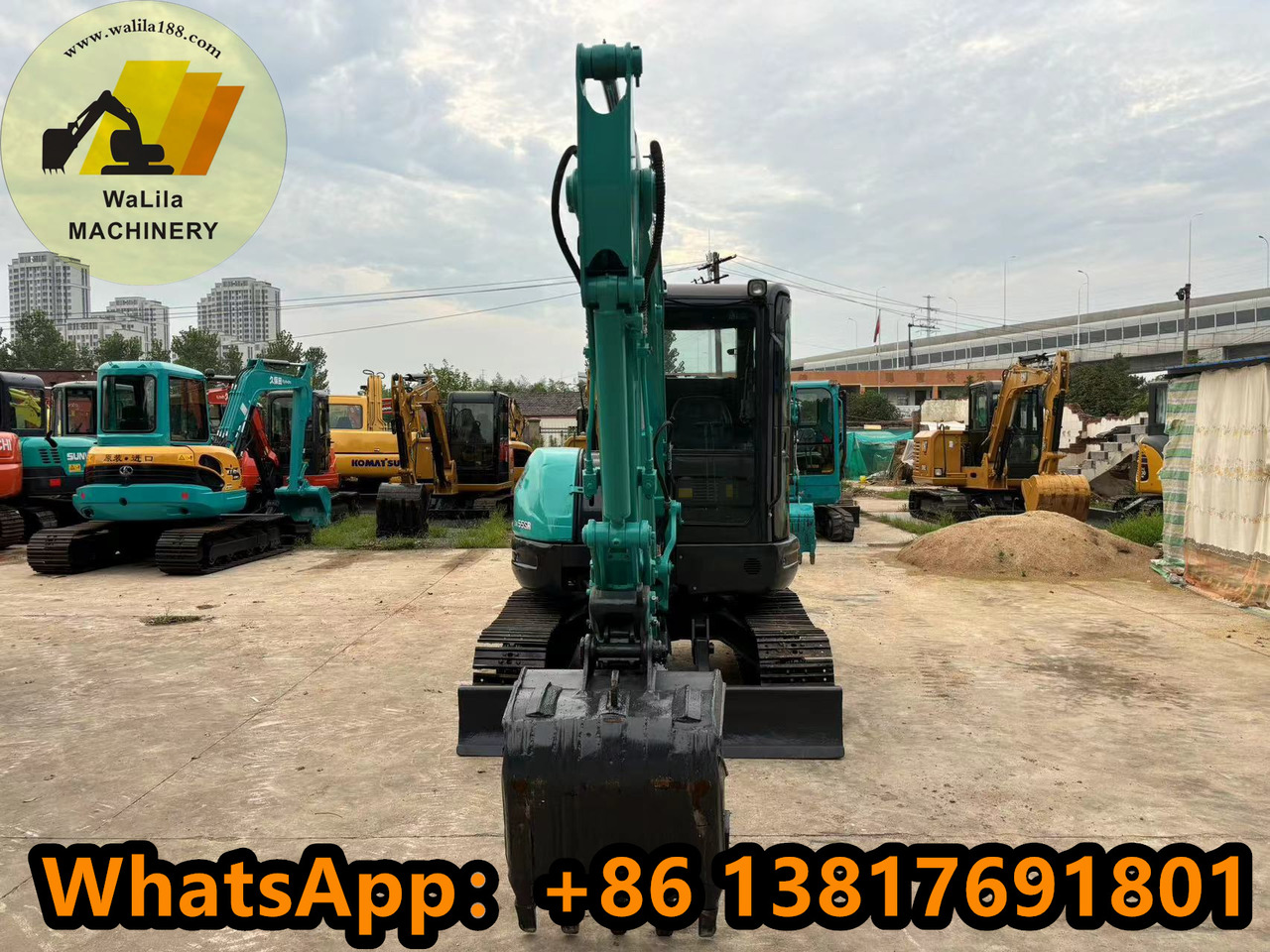 KOBELCO SK55 - حفارة مصغرة: صور 2 KOBELCO SK55 - حفارة مصغرة: صور 2