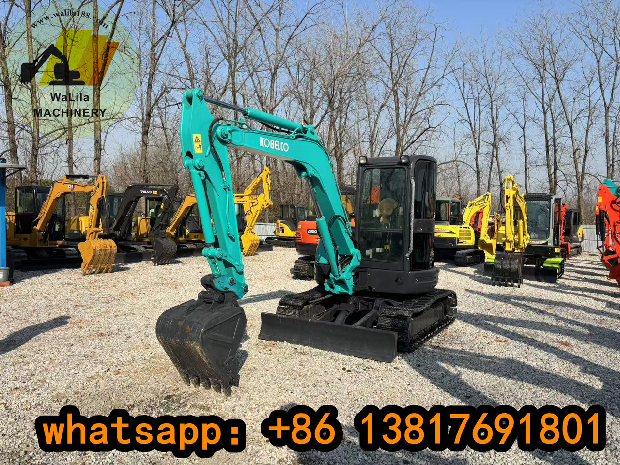 KOBELCO SK55 - حفارة مصغرة: صور 2 KOBELCO SK55 - حفارة مصغرة: صور 2