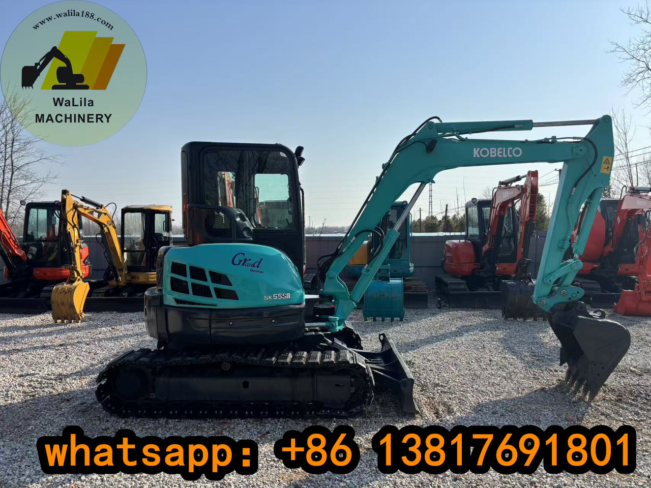 KOBELCO SK55 - حفارة مصغرة: صور 1 KOBELCO SK55 - حفارة مصغرة: صور 1