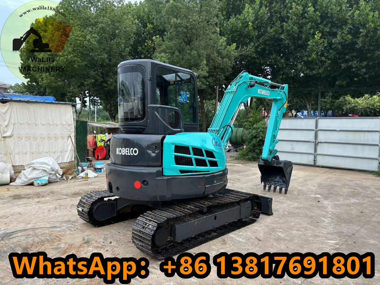KOBELCO SK55 - حفارة مصغرة: صور 3 KOBELCO SK55 - حفارة مصغرة: صور 3