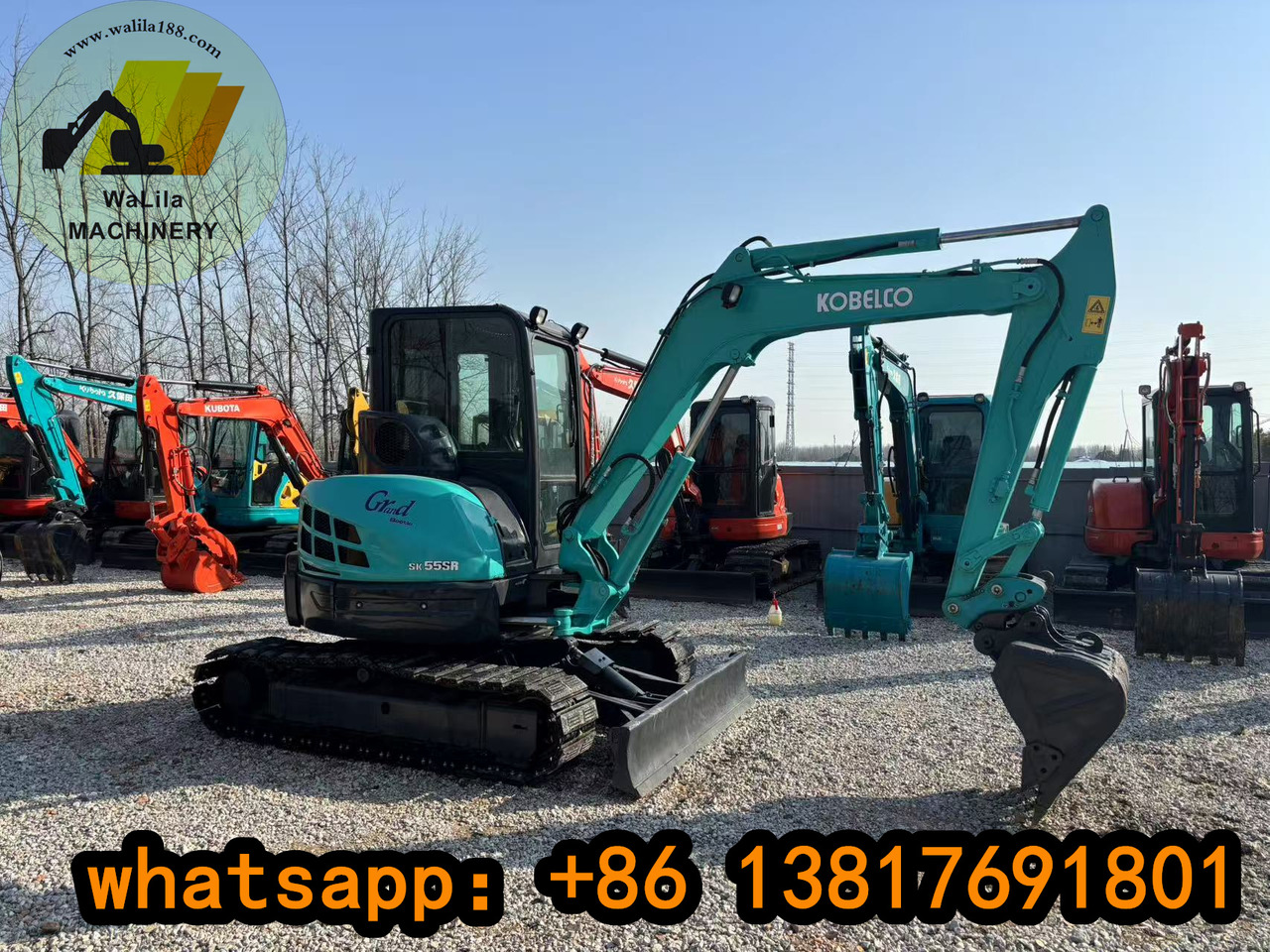 KOBELCO SK55 - حفارة مصغرة: صور 3 KOBELCO SK55 - حفارة مصغرة: صور 3