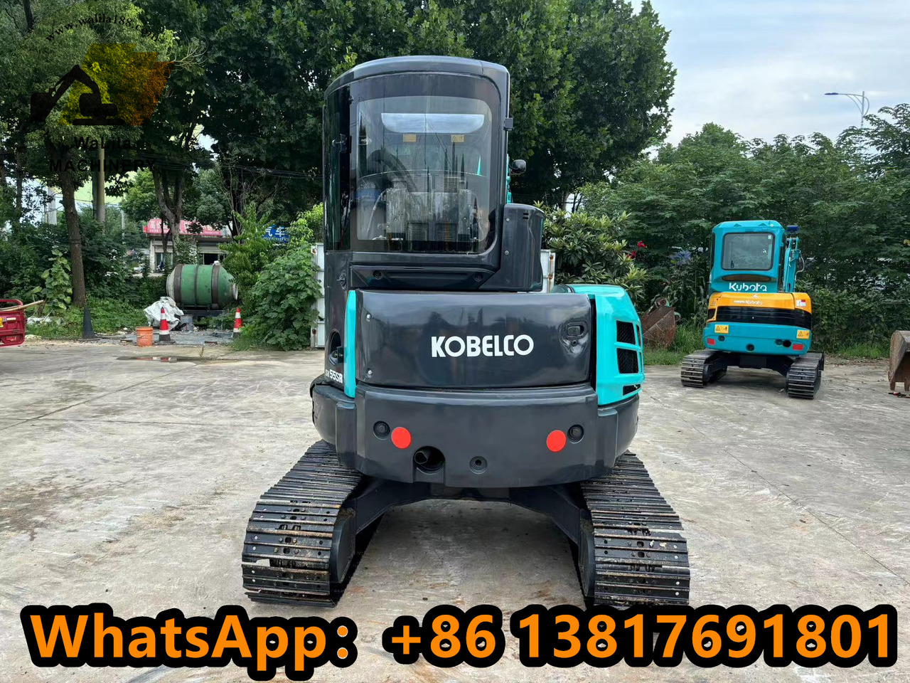 KOBELCO SK55 - حفارة مصغرة: صور 4 KOBELCO SK55 - حفارة مصغرة: صور 4
