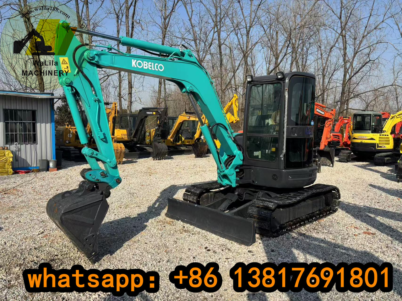 KOBELCO SK55 - حفارة مصغرة: صور 4 KOBELCO SK55 - حفارة مصغرة: صور 4