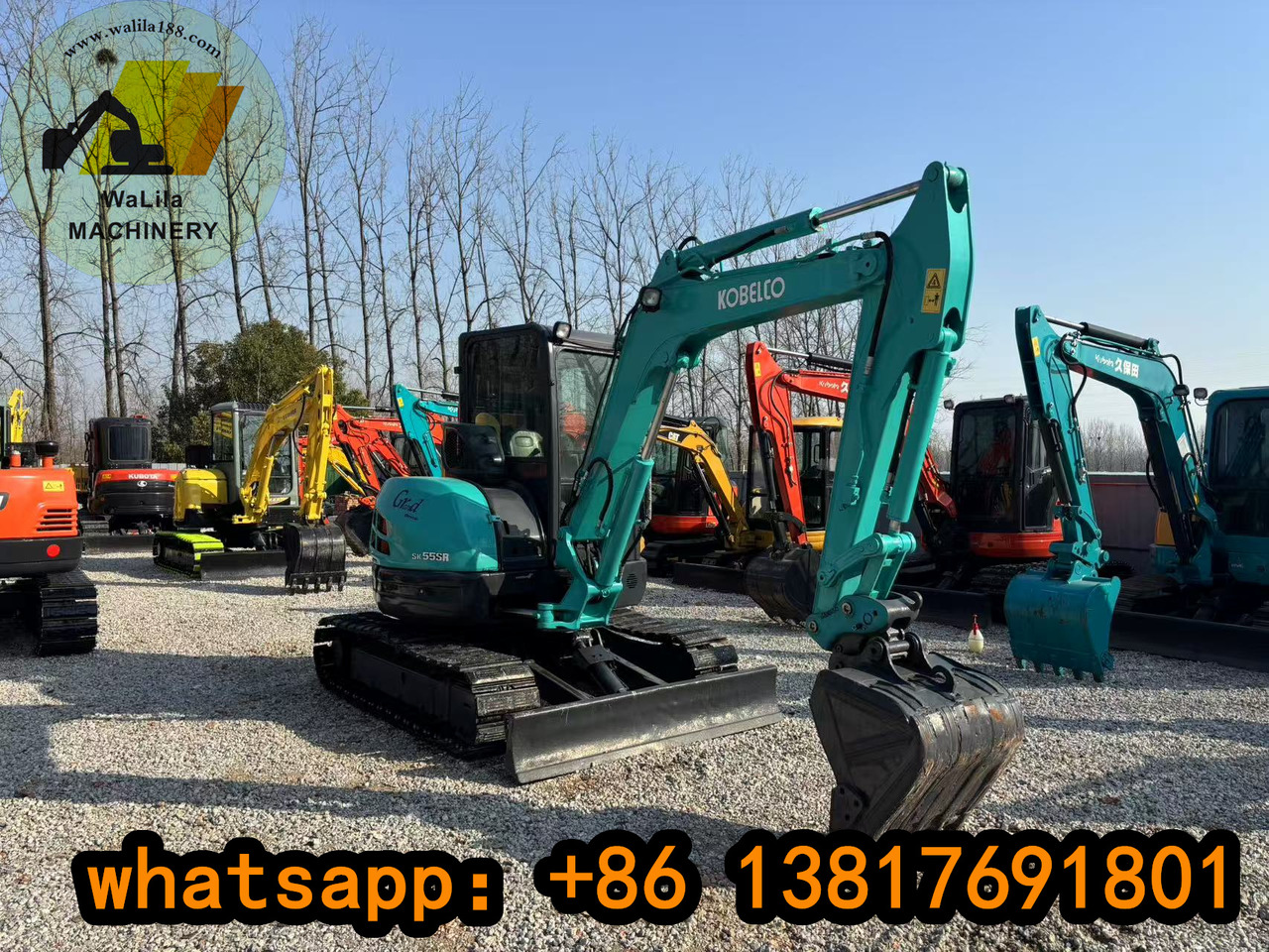 KOBELCO SK55 - حفارة مصغرة: صور 4 KOBELCO SK55 - حفارة مصغرة: صور 4