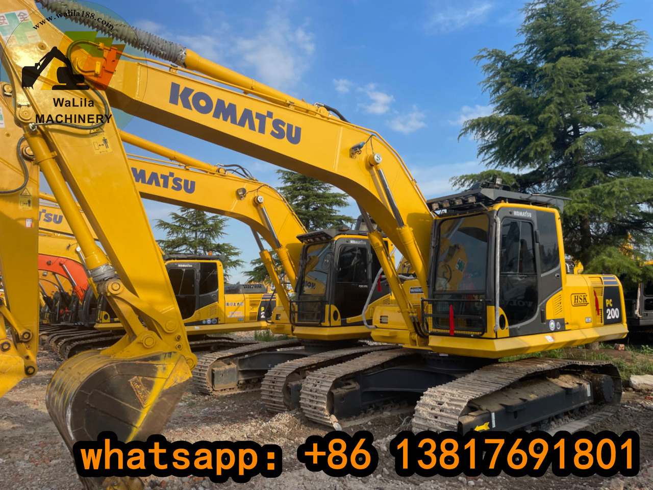 KOMATSU PC200-8 - حفارات زحافة: صور 2 KOMATSU PC200-8 - حفارات زحافة: صور 2