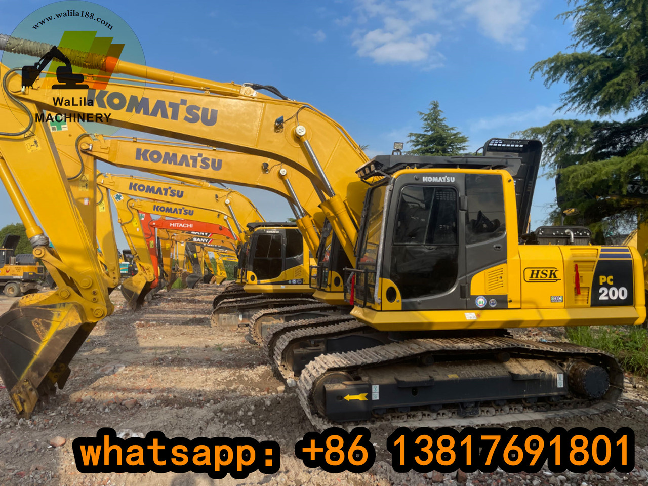 KOMATSU PC200-8 - حفارات زحافة: صور 1 KOMATSU PC200-8 - حفارات زحافة: صور 1