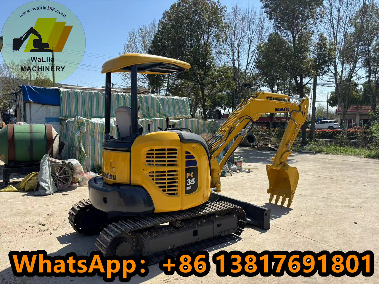KOMATSU PC35MR - حفارة مصغرة: صور 1 KOMATSU PC35MR - حفارة مصغرة: صور 1