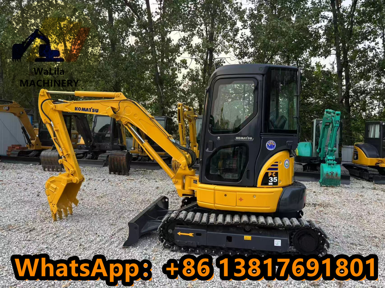 KOMATSU PC35 - حفارة مصغرة: صور 1 KOMATSU PC35 - حفارة مصغرة: صور 1