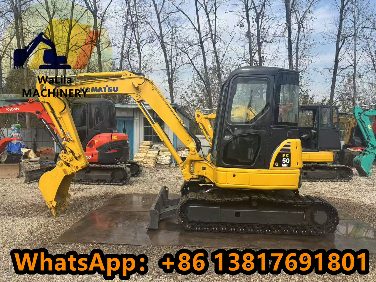 KOMATSU PC50 - حفارة مصغرة: صور 3 KOMATSU PC50 - حفارة مصغرة: صور 3
