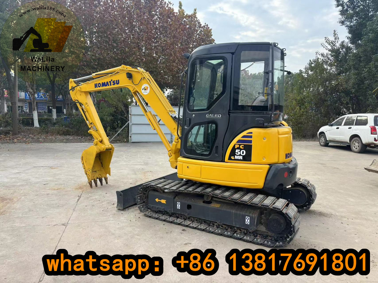 KOMATSU PC50 - حفارة مصغرة: صور 1 KOMATSU PC50 - حفارة مصغرة: صور 1