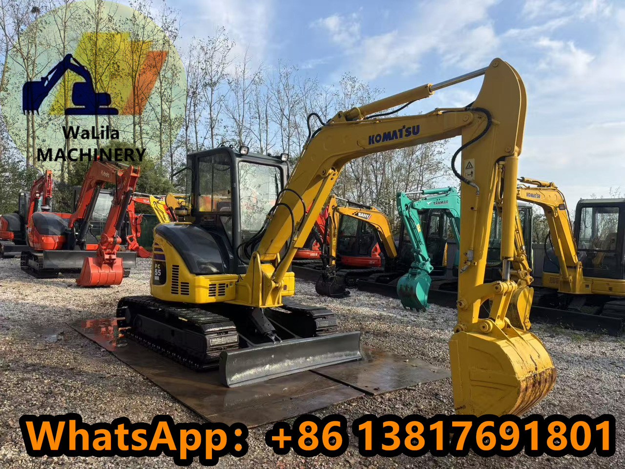 KOMATSU PC55MR - حفارة مصغرة: صور 2 KOMATSU PC55MR - حفارة مصغرة: صور 2