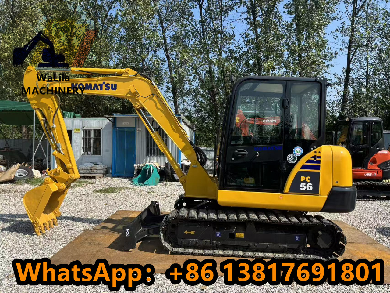 KOMATSU PC56-7 - حفارة مصغرة: صور 5 KOMATSU PC56-7 - حفارة مصغرة: صور 5