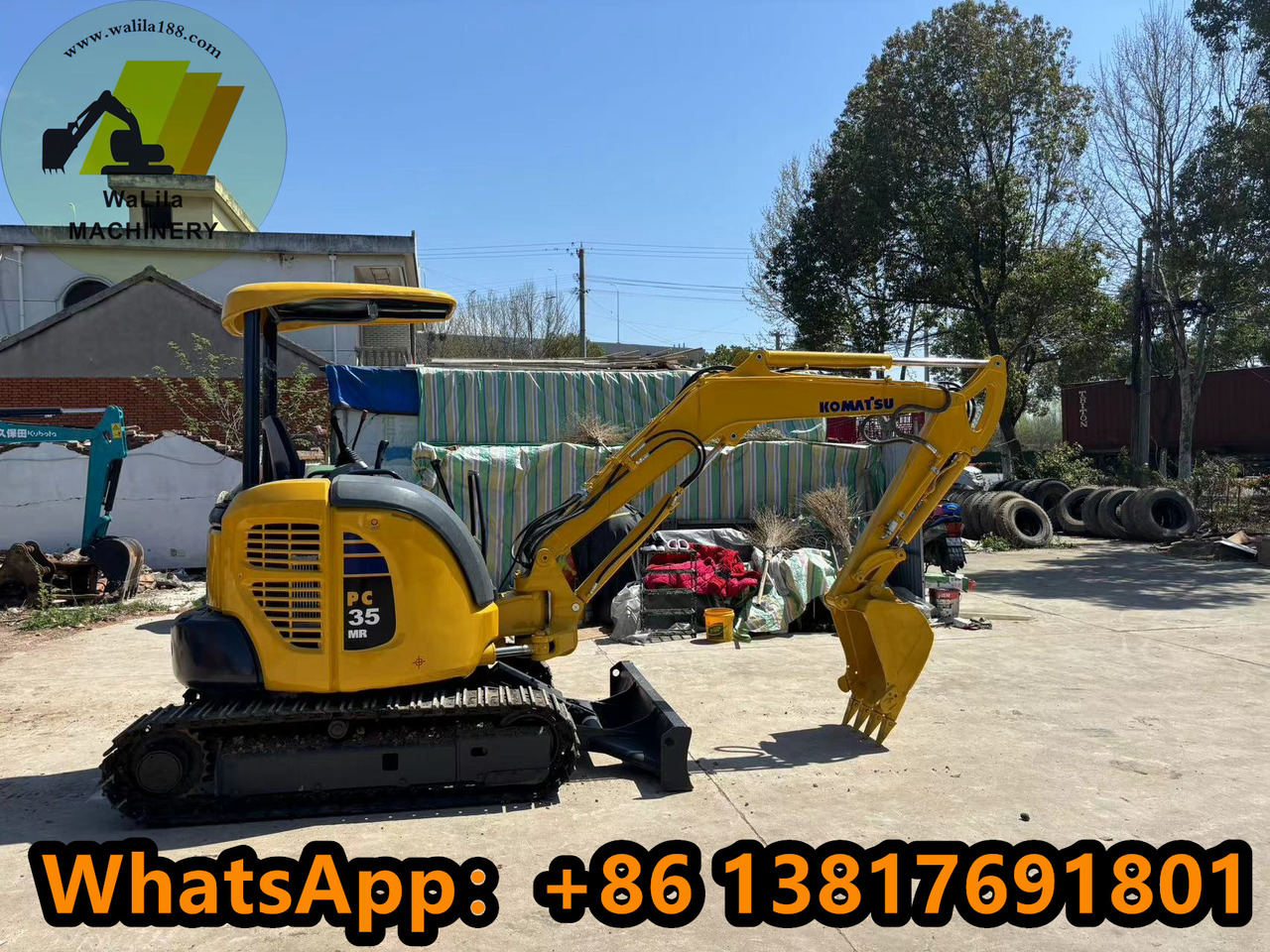 KOMATSU Pc35 - حفارة مصغرة: صور 5 KOMATSU Pc35 - حفارة مصغرة: صور 5