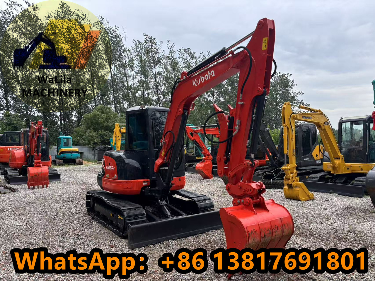 KUBOTA KX057-4 - حفارة مصغرة: صور 4 KUBOTA KX057-4 - حفارة مصغرة: صور 4