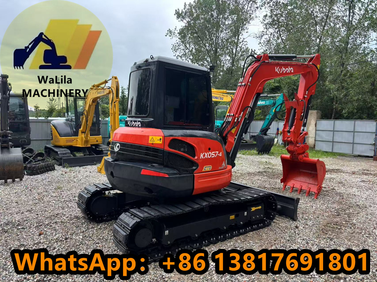 KUBOTA KX057-4 - حفارة مصغرة: صور 2 KUBOTA KX057-4 - حفارة مصغرة: صور 2