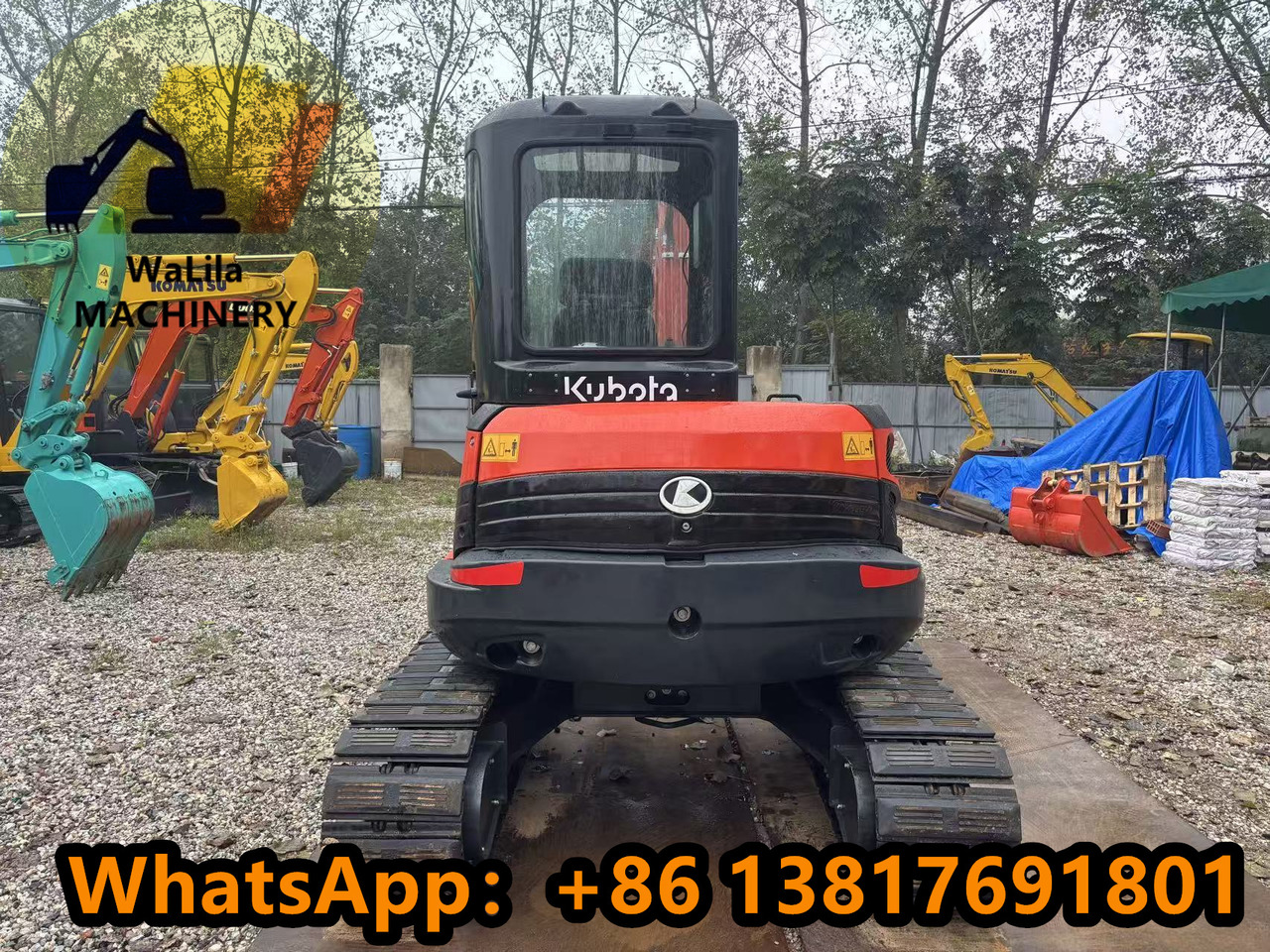 KUBOTA KX057-4 - حفارة مصغرة: صور 3 KUBOTA KX057-4 - حفارة مصغرة: صور 3