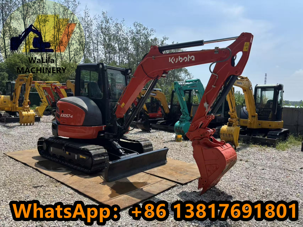 KUBOTA KX057 - حفارة مصغرة: صور 5 KUBOTA KX057 - حفارة مصغرة: صور 5