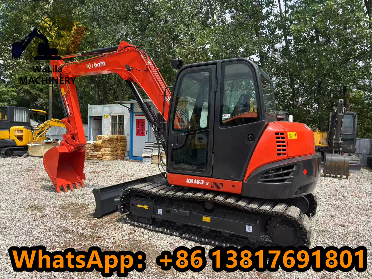 KUBOTA KX183-5 - حفارة مصغرة: صور 1 KUBOTA KX183-5 - حفارة مصغرة: صور 1