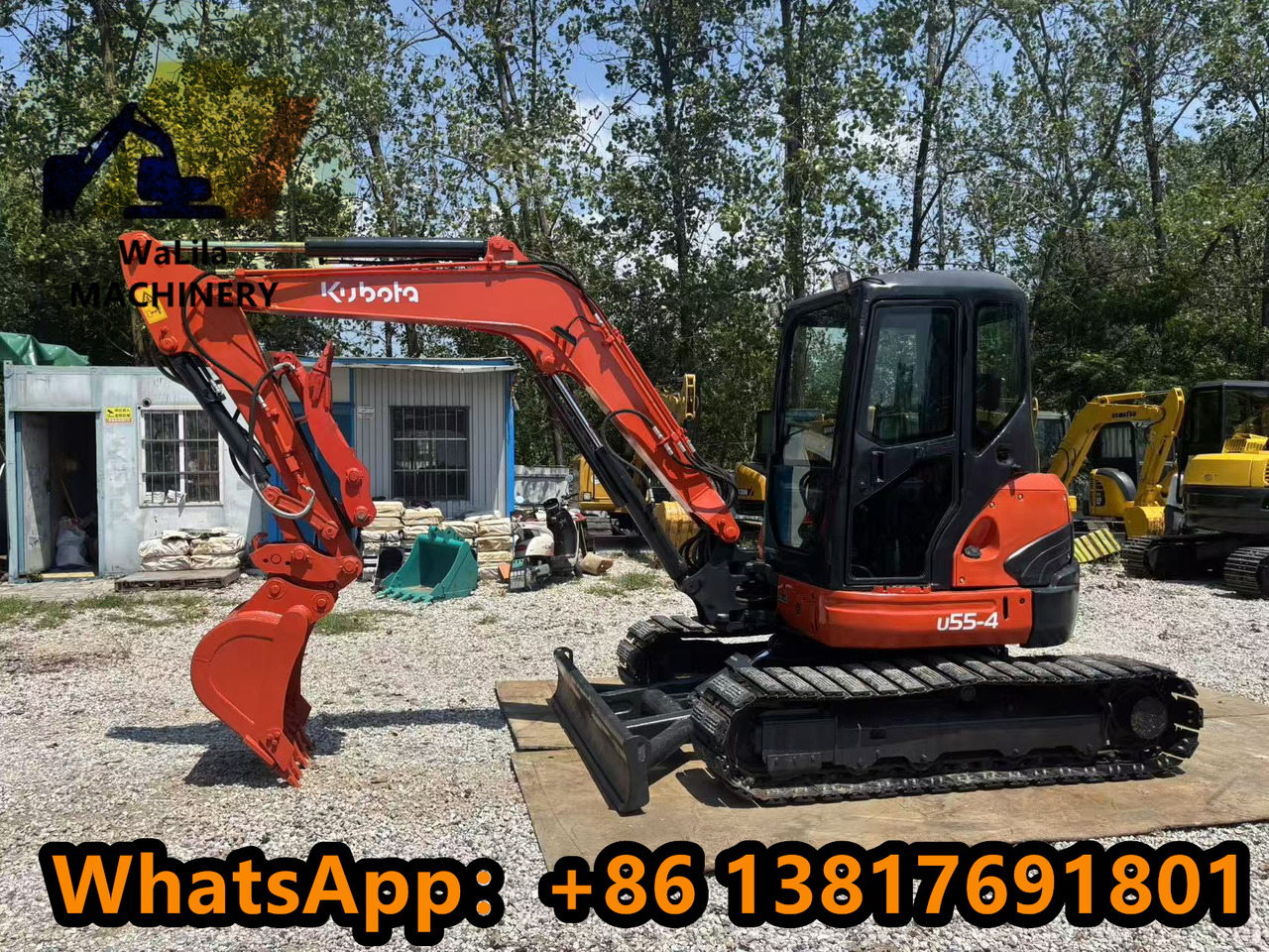 KUBOTA Kubota KX163 KX057 rubber crawler excavator - حفارة مصغرة: صور 1 KUBOTA Kubota KX163 KX057 rubber crawler excavator - حفارة مصغرة: صور 1