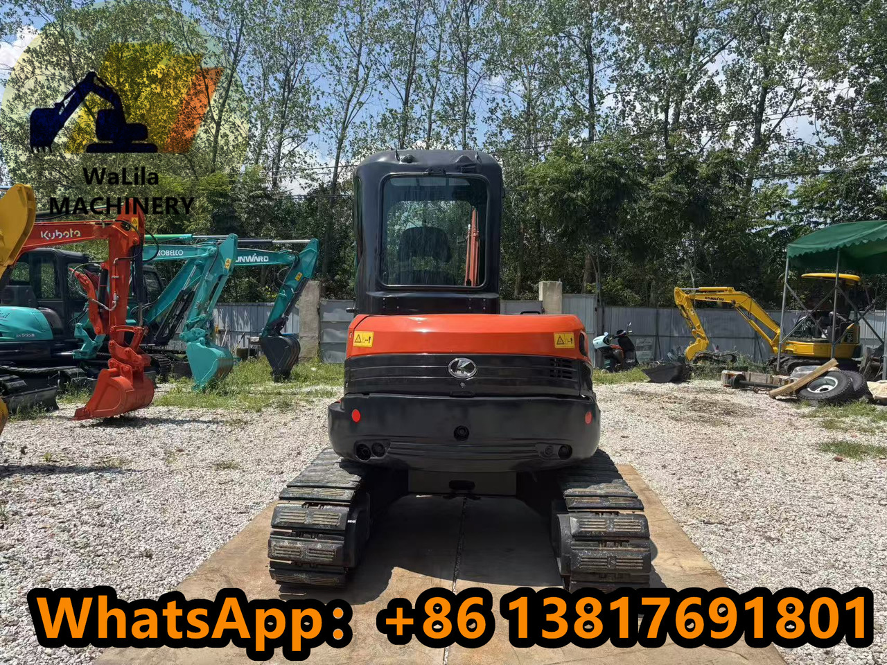 KUBOTA Kubota KX163 KX057 rubber crawler excavator - حفارة مصغرة: صور 4 KUBOTA Kubota KX163 KX057 rubber crawler excavator - حفارة مصغرة: صور 4