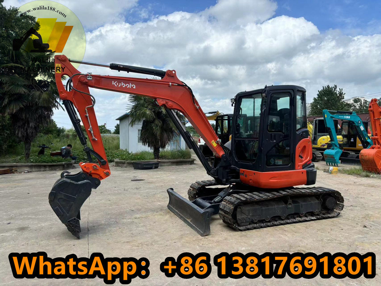 KUBOTA Kx057-4 - حفارة مصغرة: صور 5 KUBOTA Kx057-4 - حفارة مصغرة: صور 5