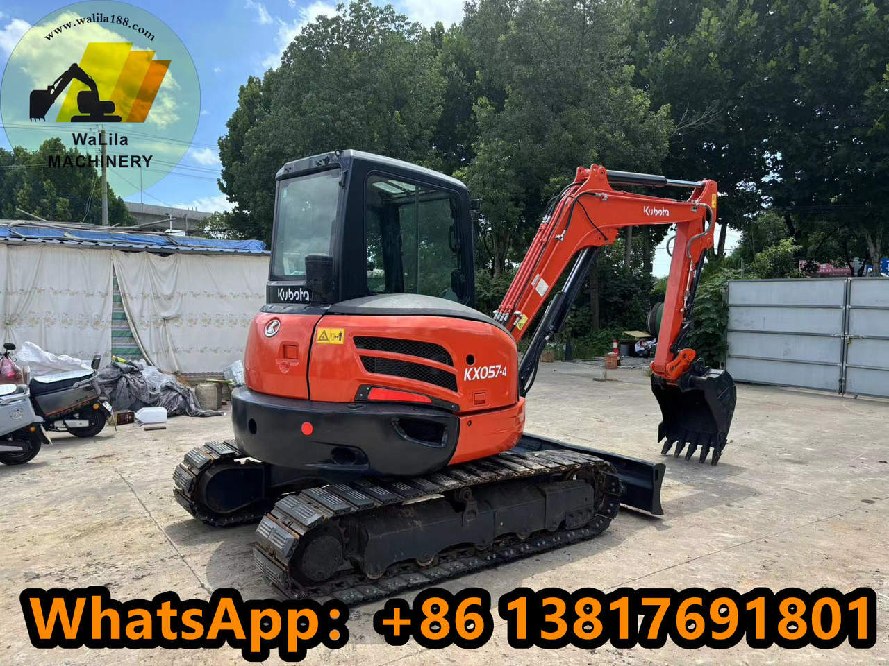 KUBOTA Kx057-4 - حفارة مصغرة: صور 4 KUBOTA Kx057-4 - حفارة مصغرة: صور 4