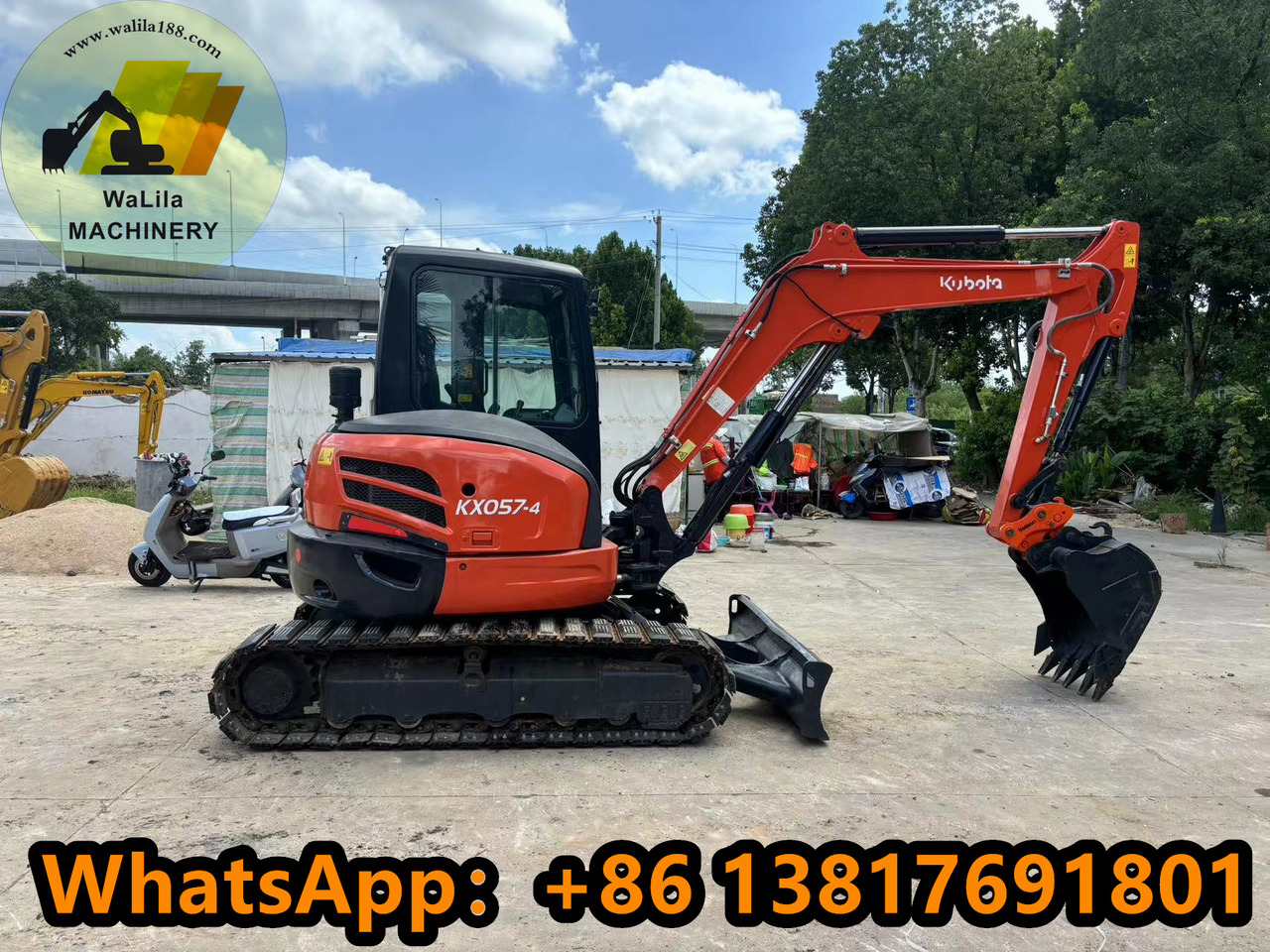 KUBOTA Kx057-4 - حفارة مصغرة: صور 1 KUBOTA Kx057-4 - حفارة مصغرة: صور 1