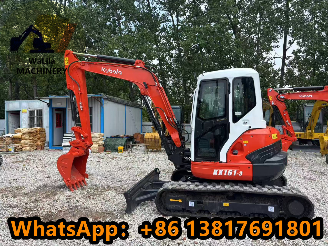 KUBOTA Kx161 - حفارة مصغرة: صور 1 KUBOTA Kx161 - حفارة مصغرة: صور 1