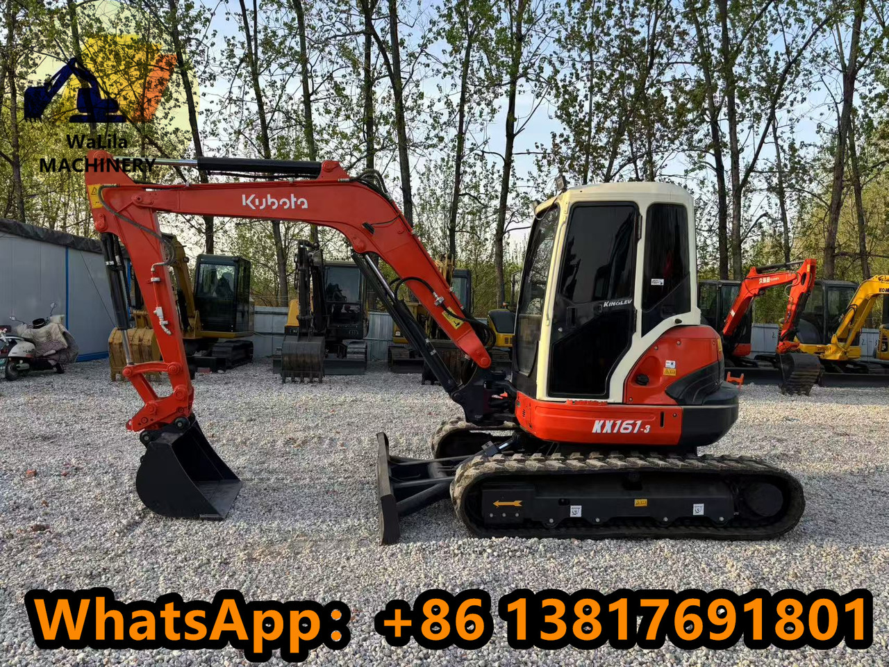 KUBOTA Kx161 - حفارة مصغرة: صور 2 KUBOTA Kx161 - حفارة مصغرة: صور 2
