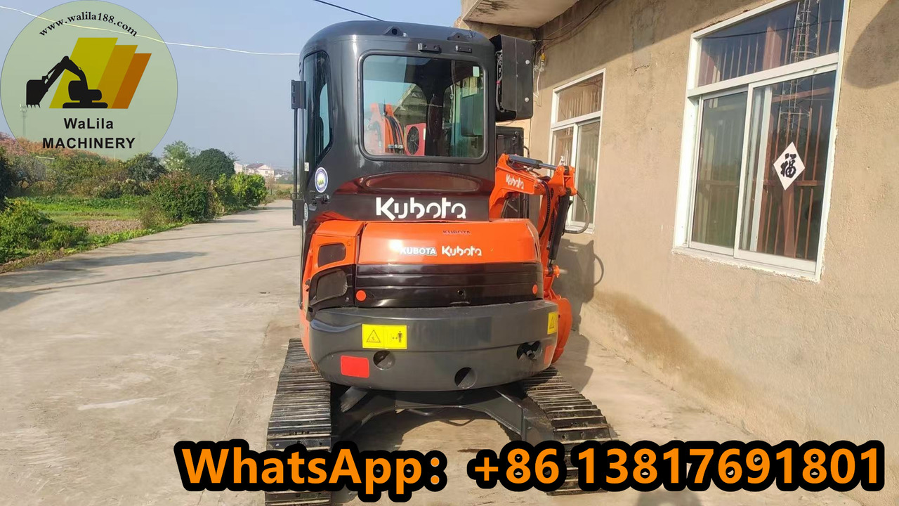 KUBOTA U35 - حفارة مصغرة: صور 2 KUBOTA U35 - حفارة مصغرة: صور 2