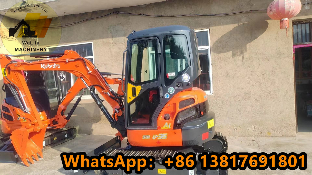 KUBOTA U35 - حفارة مصغرة: صور 1 KUBOTA U35 - حفارة مصغرة: صور 1