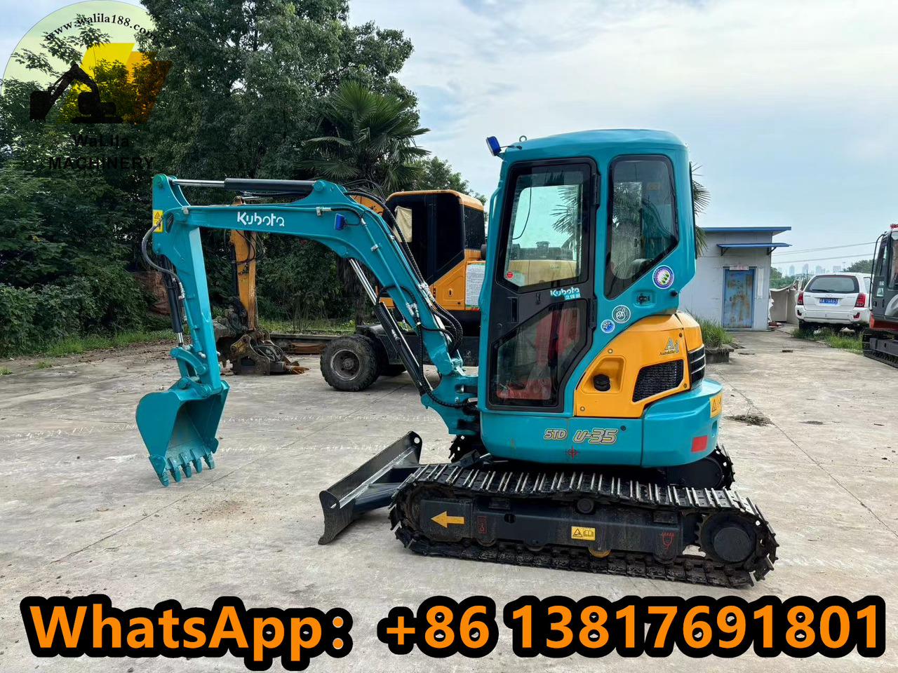 KUBOTA U35 - حفارة مصغرة: صور 1 KUBOTA U35 - حفارة مصغرة: صور 1