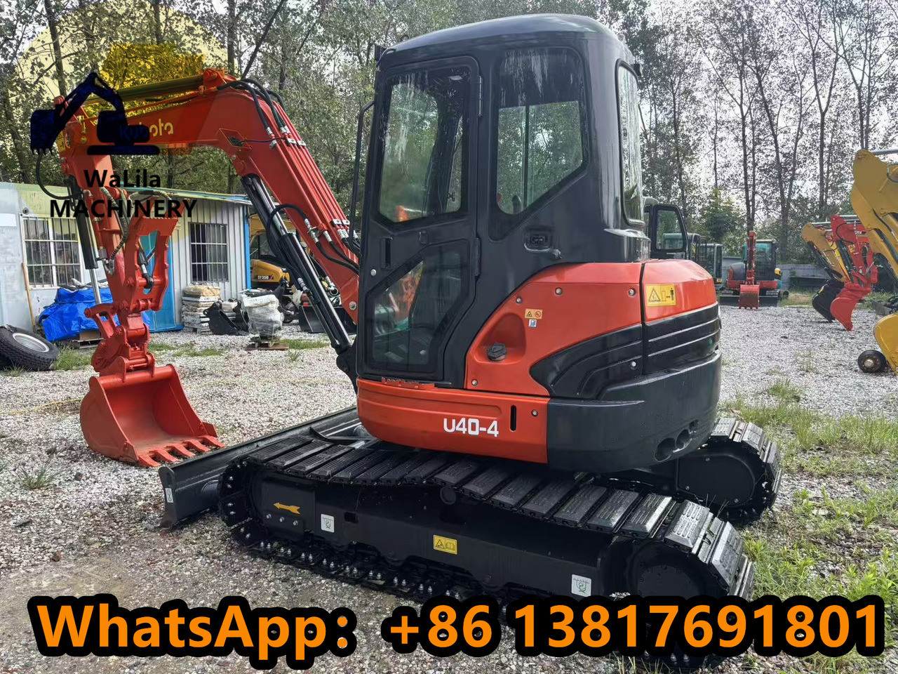 KUBOTA U40 - حفارة مصغرة: صور 3 KUBOTA U40 - حفارة مصغرة: صور 3