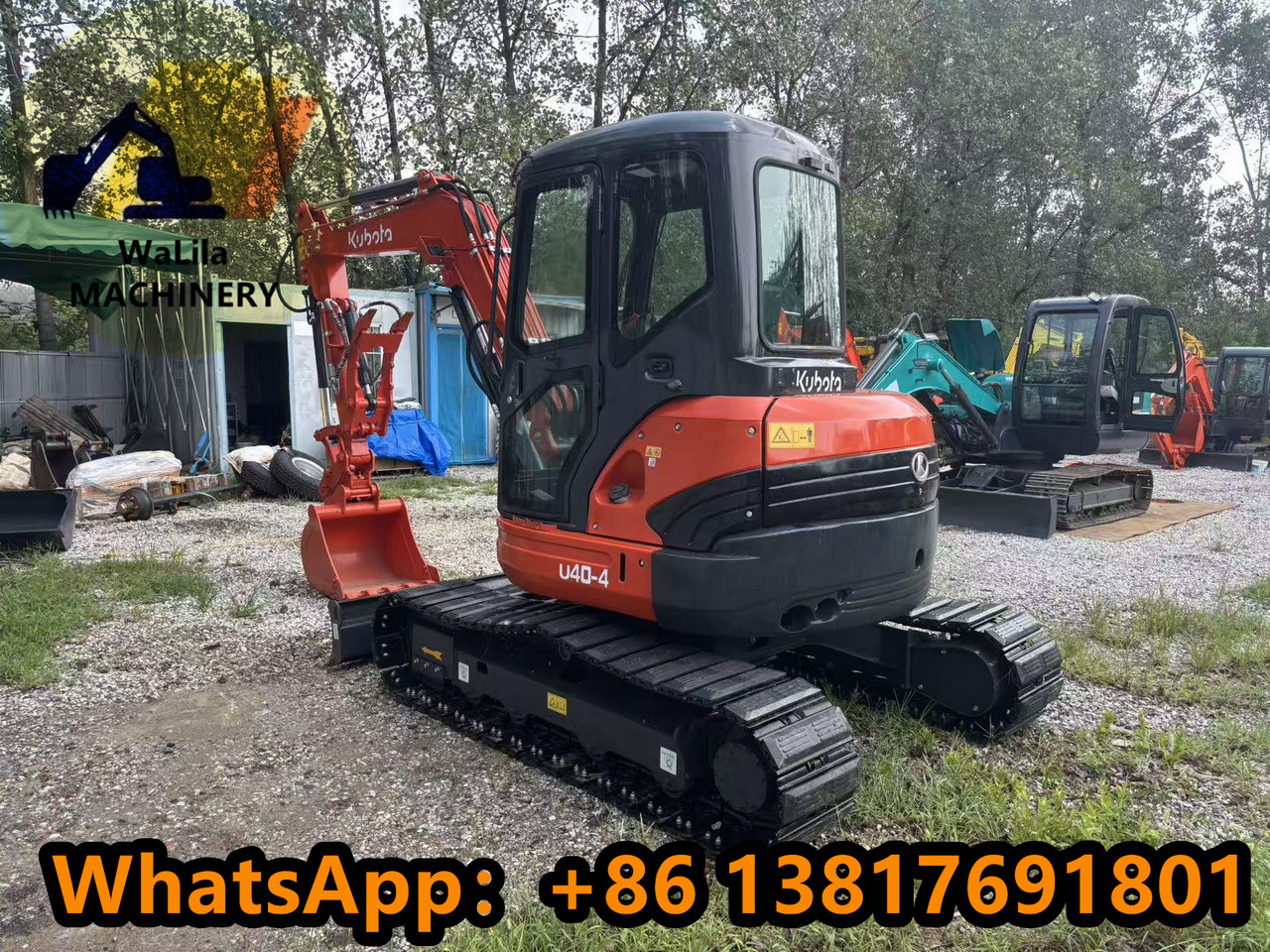 KUBOTA U40 - حفارة مصغرة: صور 4 KUBOTA U40 - حفارة مصغرة: صور 4