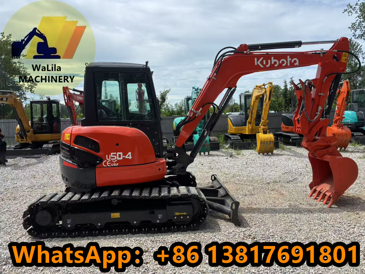 KUBOTA U50-4 - حفارة مصغرة: صور 1 KUBOTA U50-4 - حفارة مصغرة: صور 1