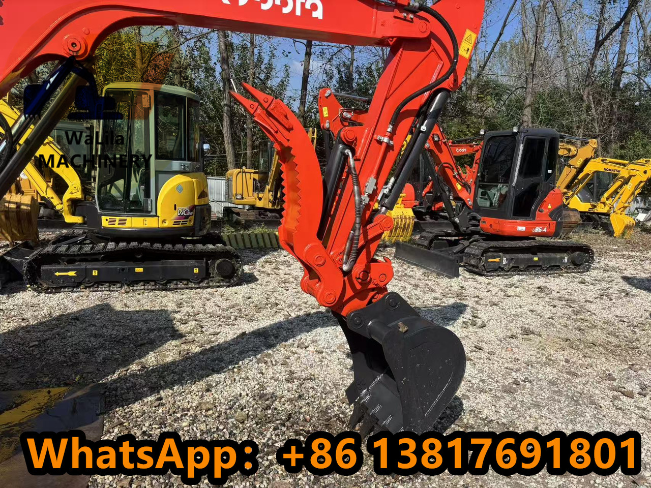 KUBOTA U55-4 - حفارة مصغرة: صور 2 KUBOTA U55-4 - حفارة مصغرة: صور 2