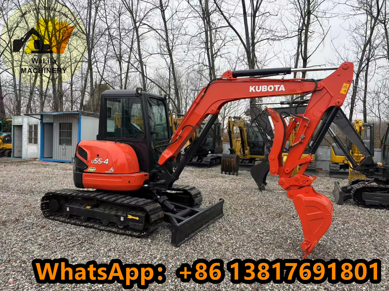 KUBOTA U55-4 - حفارة مصغرة: صور 4 KUBOTA U55-4 - حفارة مصغرة: صور 4